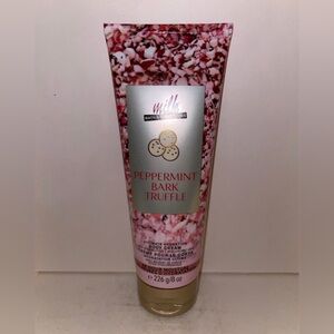 Bath & Body Works Milk Bar Peppermint Bark Truffle Body Cream 8oz New